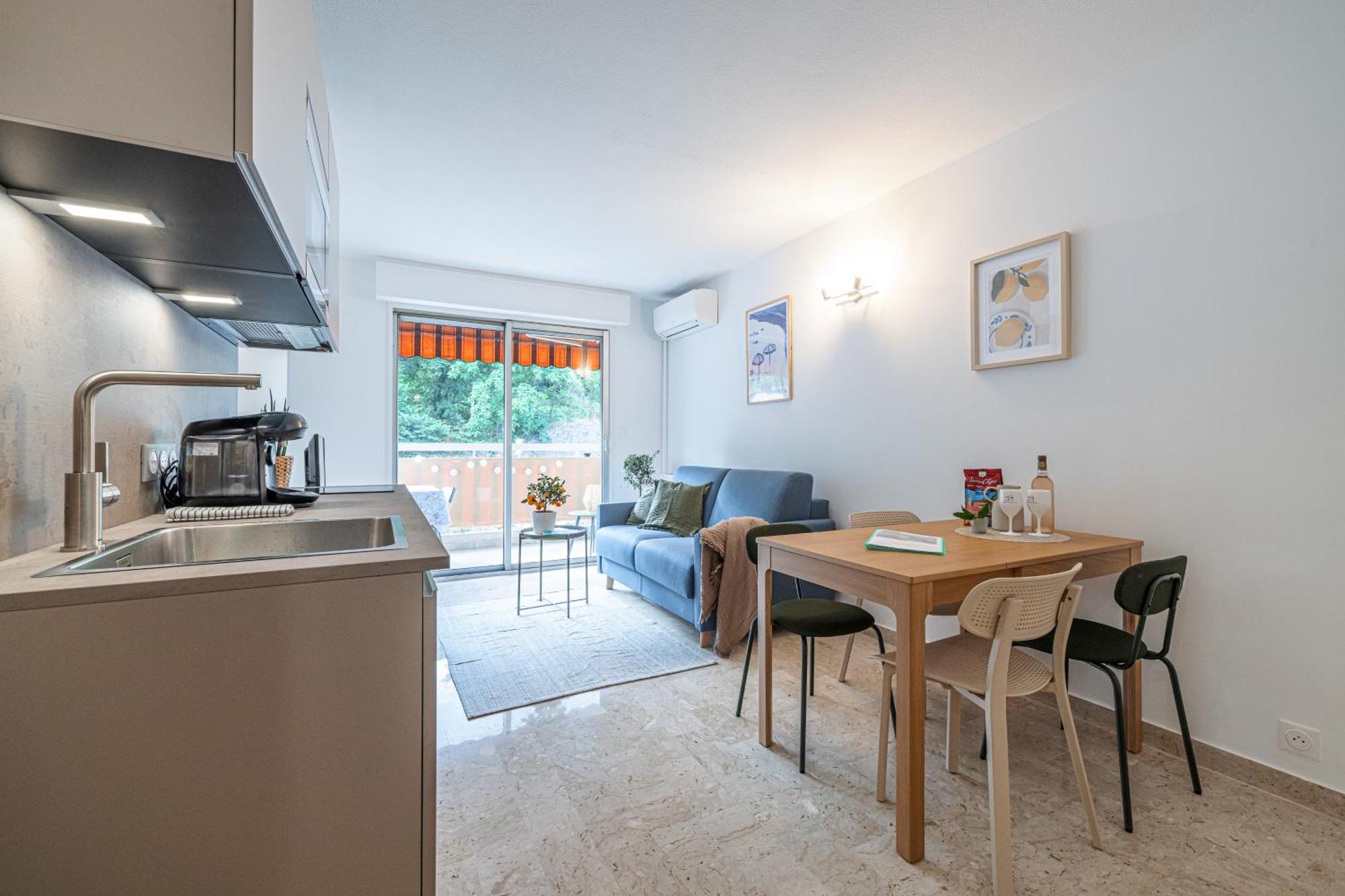 Appartement 2P Renove Avec Terrasse Au Port De Ница Екстериор снимка