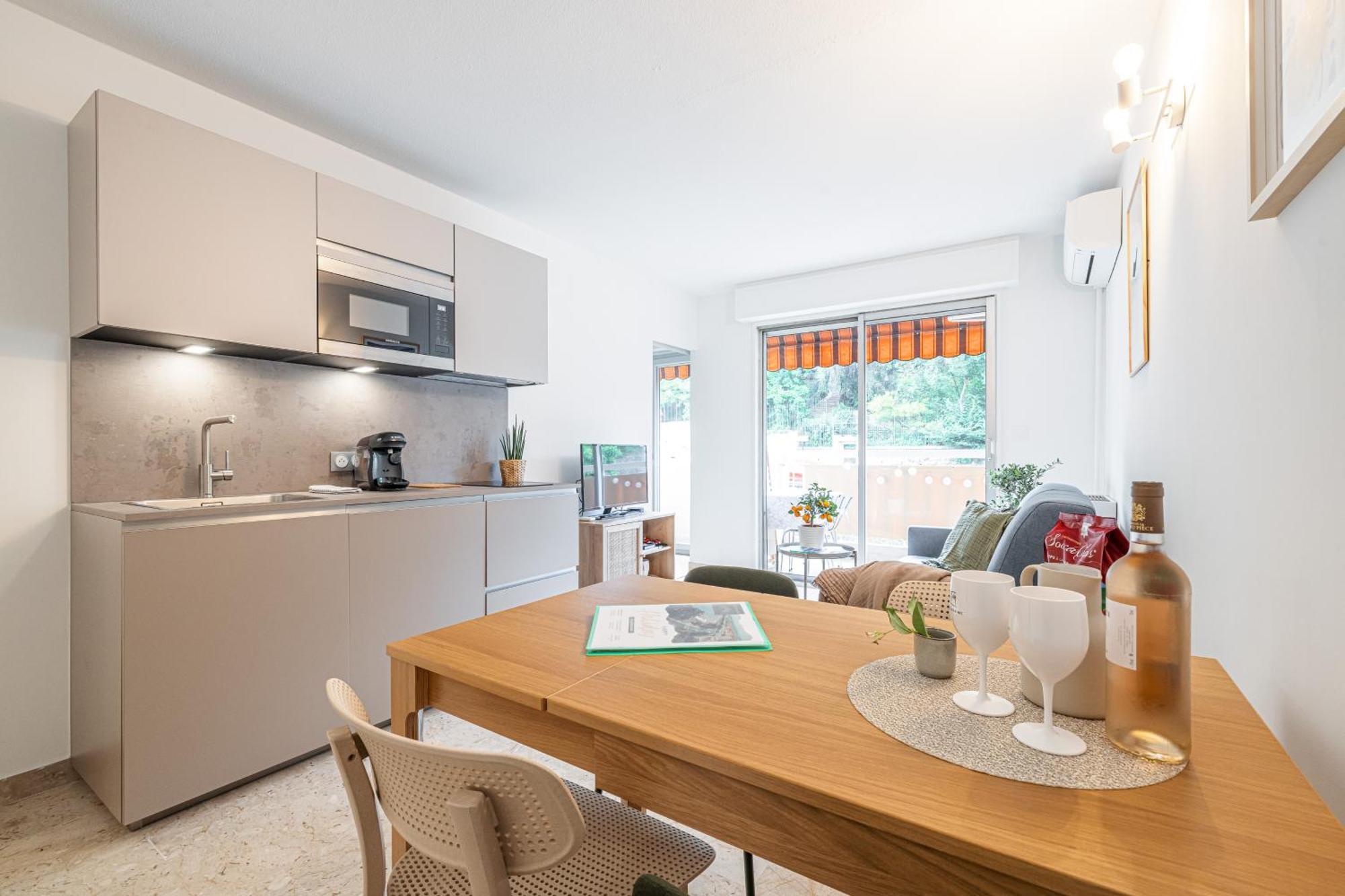 Appartement 2P Renove Avec Terrasse Au Port De Ница Екстериор снимка