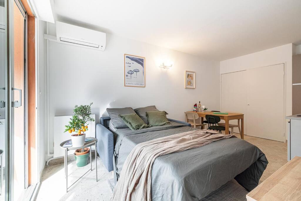 Appartement 2P Renove Avec Terrasse Au Port De Ница Екстериор снимка